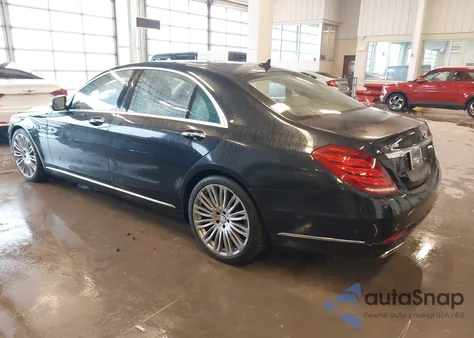 2015 Mercedes-Benz S 550 z USA, uszkodzony, nr VIN WDDUG8CB7FA090314